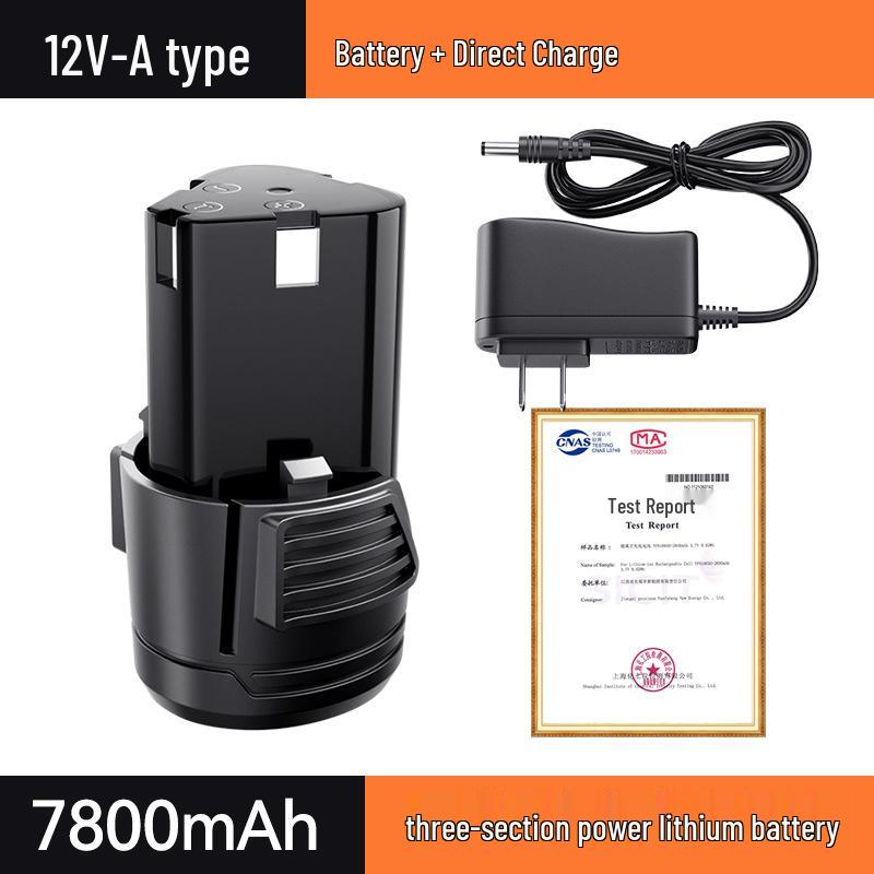 Беспроводная литиевая дрель 12В/16.8В с зарядным устройством и функцией шуруповерта