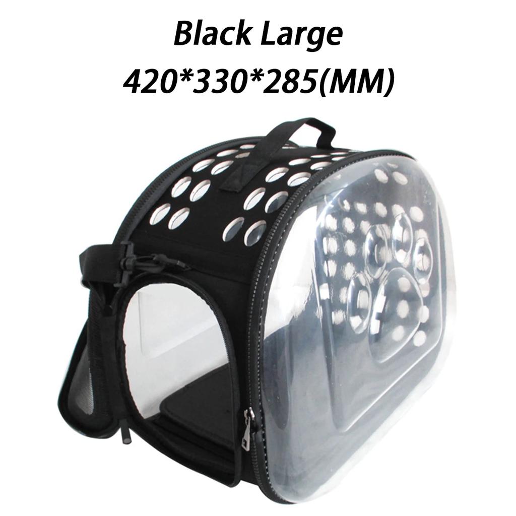 Сумка на плечо для домашних животных, переноска для кошек, дышащая сумка для путешествий на открытом воздухе, капсульная прозрачная портативная сумка для щенков и котят, сумка на плечо