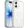Новый прозрачный чехол для MagSafe для iPhone 17Air 16 15 14 13 12 11 Pro Max, противоударный чехол для беспроводной зарядки с магнитной функцией