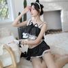 Сексуальное нижнее белье сексуальная киска соблазнение маленькая грудь униформа перспектива открытая милая горничная страсть костюм