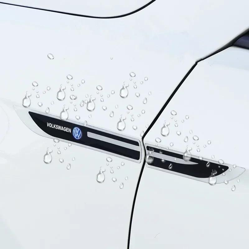 Новые 2 шт. Эпоксидная наклейка Значок-эмблема на крыло автомобиля Для VW Volkswagen Polo Jetta Golf Passat Tiguan Touran zk1