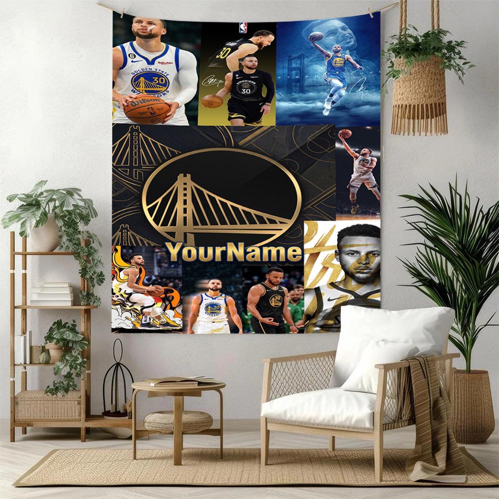 Curry Custom Your Name Wall Decor Tapestry Art For Pet Memorial Birthdaywedding Party Backdrop Family Gift