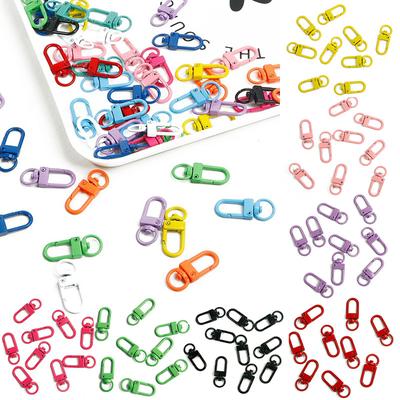 5 шт. ручные аксессуары, крючки для изготовления ювелирных изделий своими руками, фурнитура для изготовления ювелирных изделий, брелок с застежкой-лобстером, шейный браслет, браслет, ювелирные аксессуары ручной работы