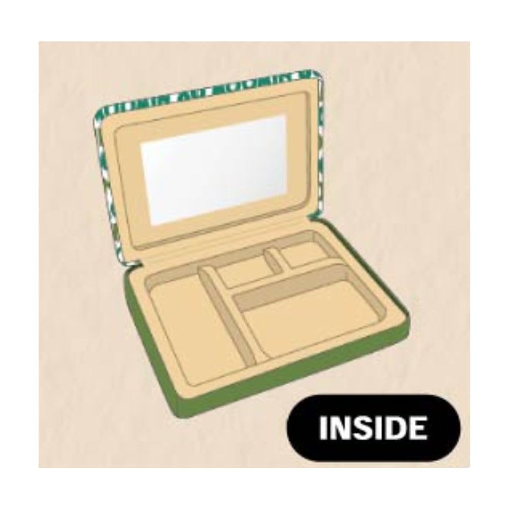 Marimo Craft MOOMIN Муми-тролль 80-летний юбилей Арт-аксессуар Ш100 x В20 x Футляр, Зеленый, D68мм, MOM-684