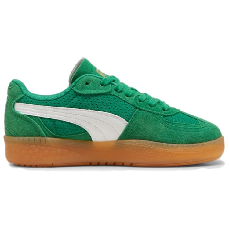 Puma Палермо Мода ЛаМода Винтаж Архивный Зеленый (Женский) Женские кроссовки Белые 398824-03
