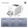 Термоэтикетки Deli DL-888D 108 мм с вилкой CN (адаптер в комплекте)