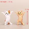 Funny Cat Pen Holder Toy Bracket Home Decor Festival Decoration Charming Kitty Hold Everything Cat Earphone Storage 5pcs Set