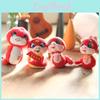 Snake Plush Keychain Pp Cotton Lucky Stuffed Doll New Year Gift Decor Home