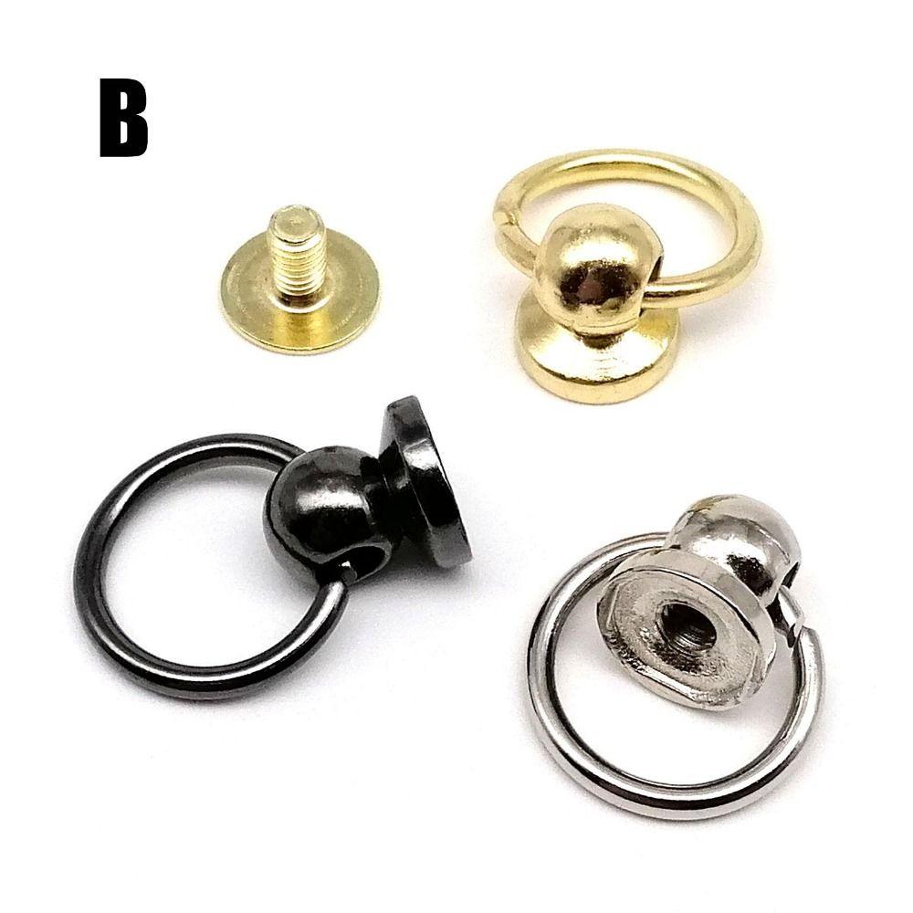10 шт./упак. заклепки с винтовой заклепкой для кожаной сумки с винтовой заклепкой, чехол для телефона с кожаным ремешком