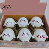 Hand Squeeze Stress Ball Cartoon Steamed Bun Toy with Steamer, Relief Dough Exercise Sensory Fidget Toy, Anti-Anxiety Steamer