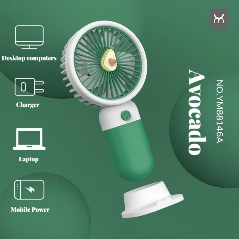 Cute Style Mini Fan Fruit Theme Handheld Fan Handheld Portable Fan  Summer Use