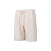 Comfortable Breathable Solid Color Casual Shorts Men Bottoms Milk-White FN6420-203