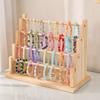 Solid Wood Bracelet Display Stand 4/6 Layer Bracelet Holder Durable Jewelry Organizer