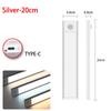 LED Night Light Motion Sensor Light Wireless USB led Cabinet Night Wardrobe Lamp For Kitchen Cabinet Bedroom Wardrobe Sensor LED