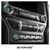 Для Ford Mustang GT 2015-2026 Из Алькантары Накладка-стикер-защита на ручку громкости центральной консоли Аксессуары для тюнинга интерьера автомобиля