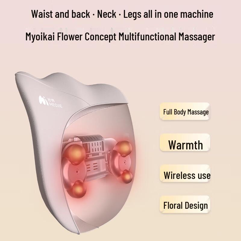 MIAOJIE Ergonomic Lumbar & Back Massager CN plug (adapter included)