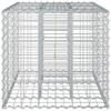 Gabion Raised Bed Silver