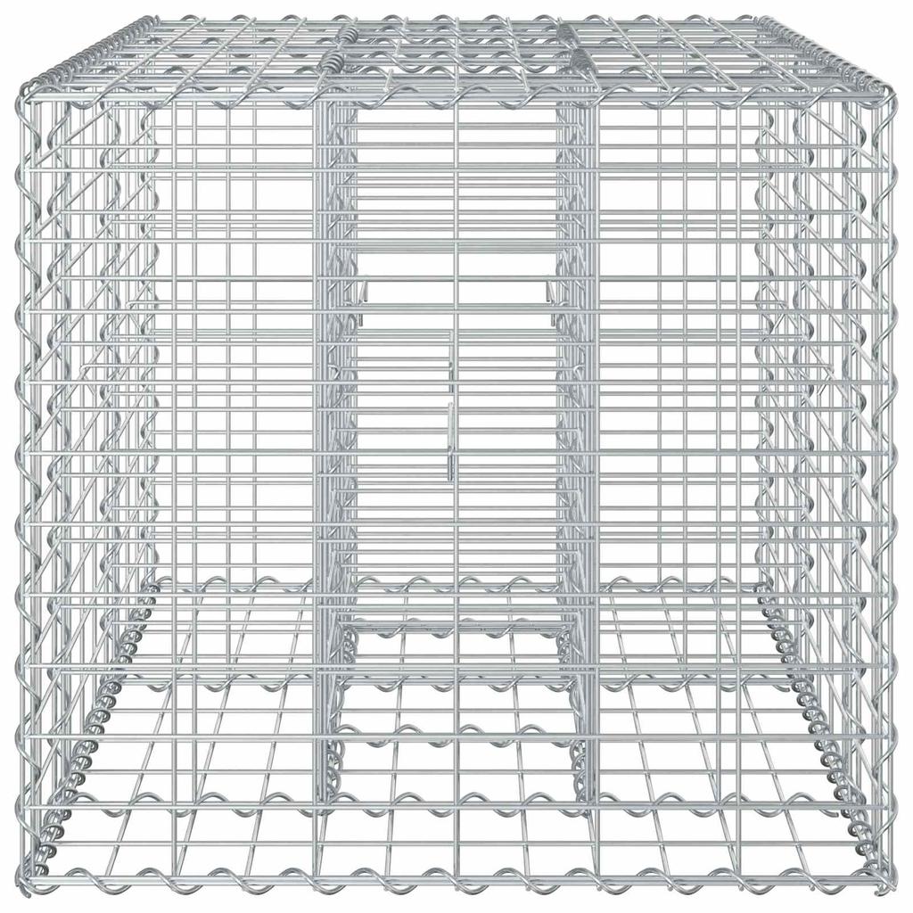 Gabion Raised Bed Silver