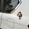 Accessories Truck Car Body Decoration Motorcycle Decal Wolf Head Car Sticker 3D Realistic Sticker