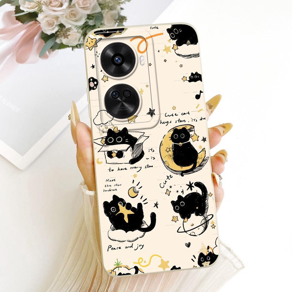 Для Huawei Nova 12 SE BNE-LX1 Чехол Для Huawei Nova 11 SE BON-AL00 Чехол Модный Мультяшный Милый Забавный Расписной Силиконовый Чехол для Телефона