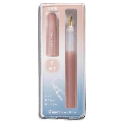 Перьевая ручка PILOT Kakuno slumber color series fine (розовый, Ф)