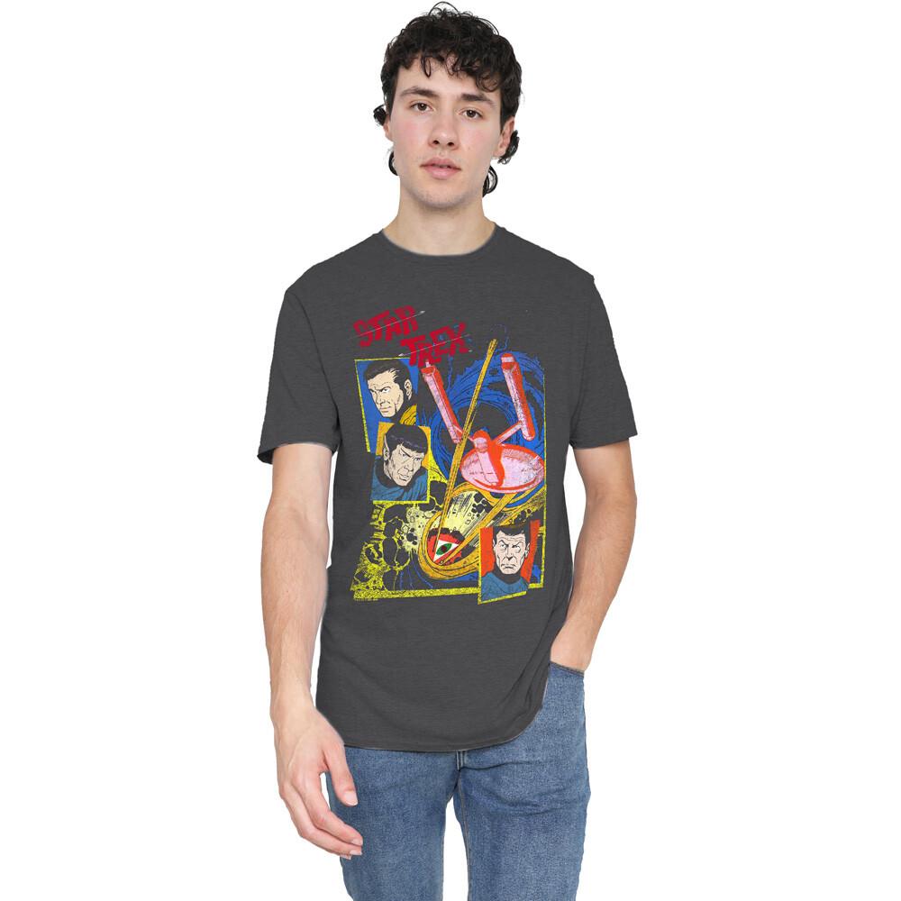 Star Trek Eye Of The Storm T-Shirt S-2XL Charcoal