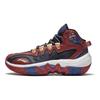Баскетбольные кроссовки Li Ning Pioneer Team 2.0 с амортизацией, детские кроссовки темно-красного и синего цветов YKBS004-3