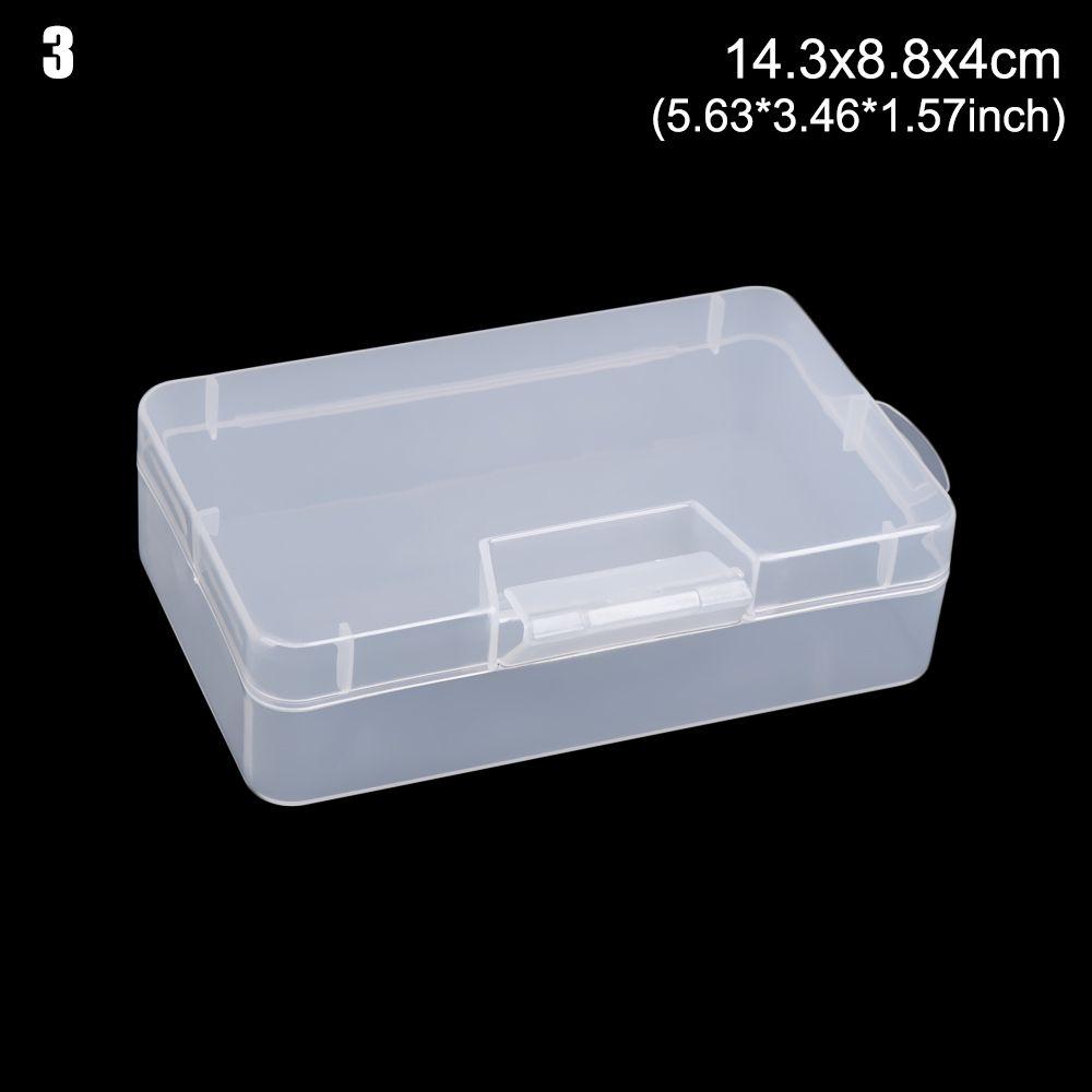 Plastic Clips Boxes Pill Storage Supply Craft Bead Holder Jewelry Diamond Container Storage Box