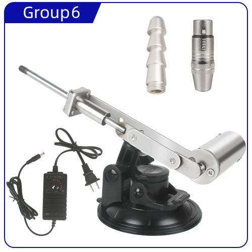 Телескопический линейный привод с ходом 45 мм, мини-двигатель возвратно-поступательного механизма, линейный привод, регулируемая мощность и скорость, EU/US