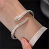 Snake Open Cuff Bracelet&Bangles for Women Girl Fashion Trendy Party Jewelry Friend Creative Gifts