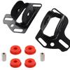 Replacement Rear Trailing Arm Bracket 80A Bushings For BMW E46 E36 325is 325xi 328Ci 328i