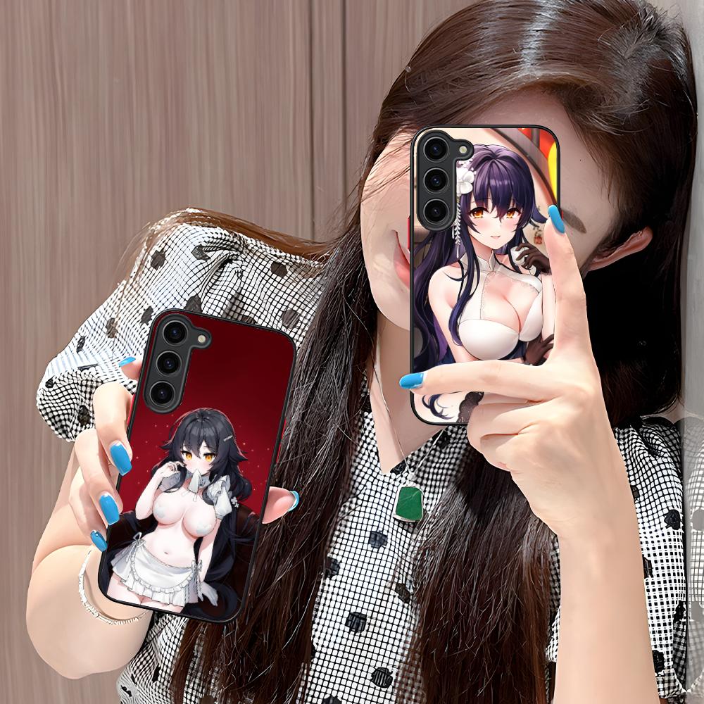 Чехол для мобильного телефона Azur Lane Azuma для Samsung Galaxy S25 S24 S23 S22 S21 Plus FE Ultra Цветной Силиконовый Защитный Красивый Роскошный