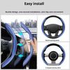 For Jaguar F-TYPE Car Steering Wheel Cover 38CM Anti-Slip Suede Steering Wheel Cover Auto Decoration Accessory PP32