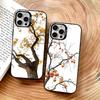 Красивое дерево Чехол для телефона Для iPhone 17,16,15,14,13,12,11 Plus,Pro Max,XS,Красочный Серебристый Чехол для телефона Funda Cover