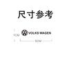 RUNTB1 Car metal creative stickers For VW Volkwagen GOLF Touran TSI TDI Beetle Scirocco Bora MK4 MK6 MK5 MK7 GTI Touareg Polo Jetta