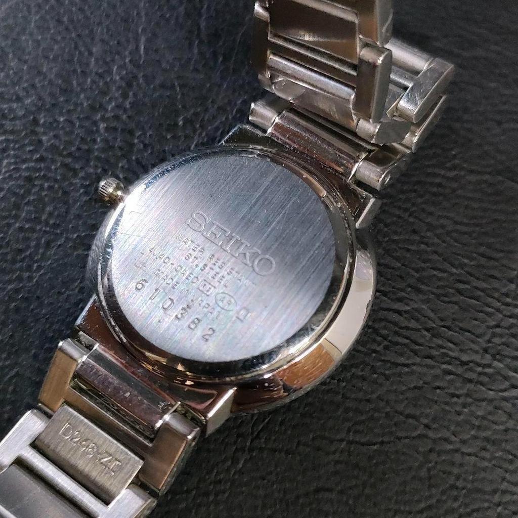 [USED] SEIKO Exceline 4J40 Gray Silver Quartz