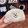 Plush Pencil Case Cute Dog Storage Bag Cartoon Pencils Pouch  School Students Supplies