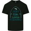 Just a Girl Who Loves Fishing FisherUnisex Unisexs Light Cotton TShirt