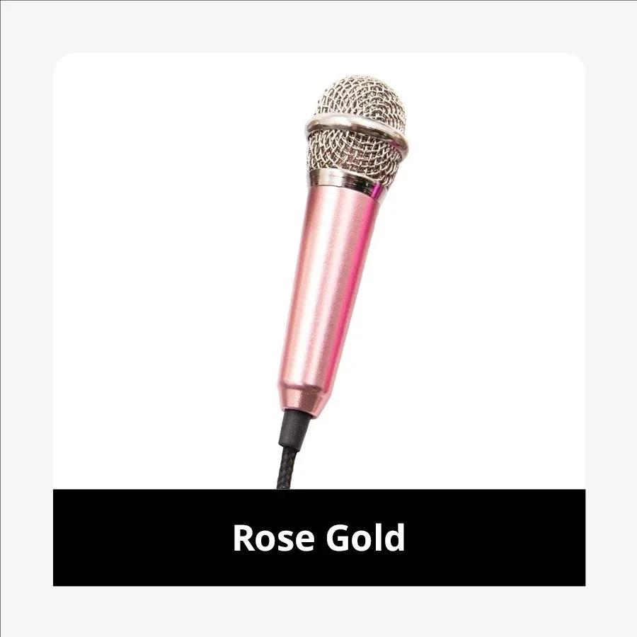 1/3pcs Portable 3.5mm Stereo Studio Mic KTV Karaoke Mini Microphone For Smart Phone Laptop PC Desktop Handheld Audio Microphone