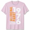Vintage 1976 50th Birthday Gifts Unisex 50 Years Old Tshirt