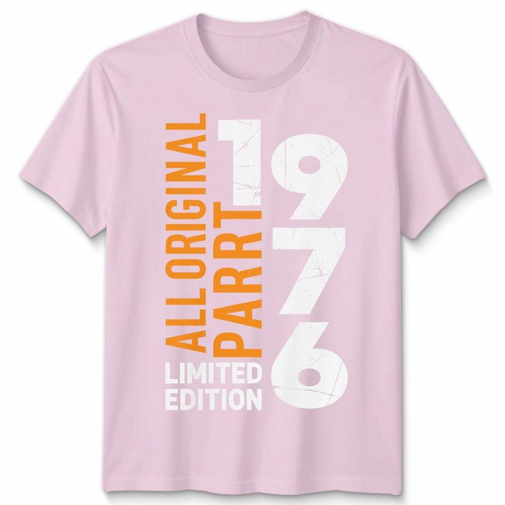 Vintage 1976 50th Birthday Gifts Unisex 50 Years Old Tshirt
