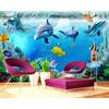 Modern 3d Wallpaper Underwater World 3d Wall Painting Children's Room Living Room Bedroom Wallpaper