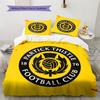 Partick Thistle F.C.  Pattern Bedding Quilt Set  Home Decoration  Gift (1 * duvet cover + 2 * pillowcase  without core)