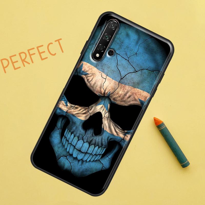 Honduras Flag For Huawei Nova 5T 9 10 SE 7i 8i 11i 12i Y60 Y61 Y70 Y72 Y73 Y90 Y91 P20 P30 P40 Lite Case