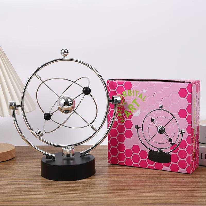 Nordic creative personality perpetual motion machine instrument Ferris wheel ornament rotating Newton ornament home living room bedroom decoration