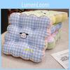 Pattern Grid Square Pad Office Chair Cushion For Girls Room And Study Use Area