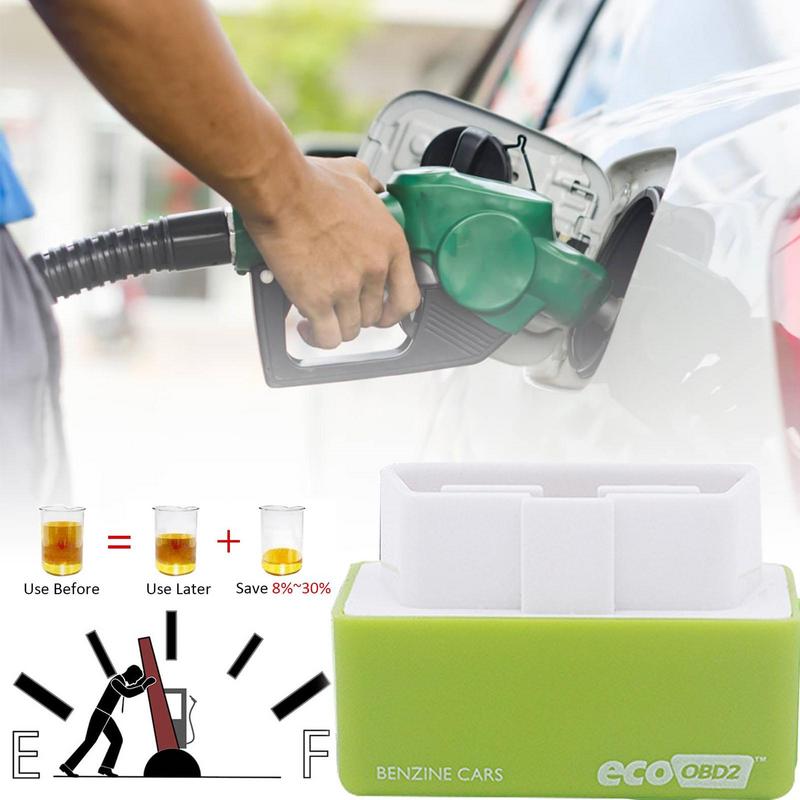Автомобильный экономайзер топлива с двумя пластинами и чипом Nitro OBD2 Economy Fuels Saver Tuning Box Chip Car Fuels Saver