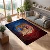 Sydney Roosters Crystal Velvet Carpet Soft Anti?Slip Floor Mat Comfortable Home Living Room Bedroom Decor Rug