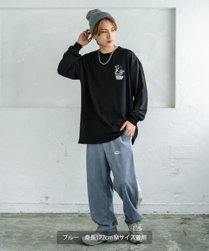 IMPROMES SIDEWAYSTANCE Men's Suede Punch Track Pants, Beige