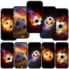 Для iPhone 15 14 Xiaomi Redmi Note 13 12 11 Pro Max X 8 7 XR Samsung Galaxy A24 A15 A05 S24 S23 Huawei OPPO A38 футбольный футбол спортивный чехол для телефона NO10